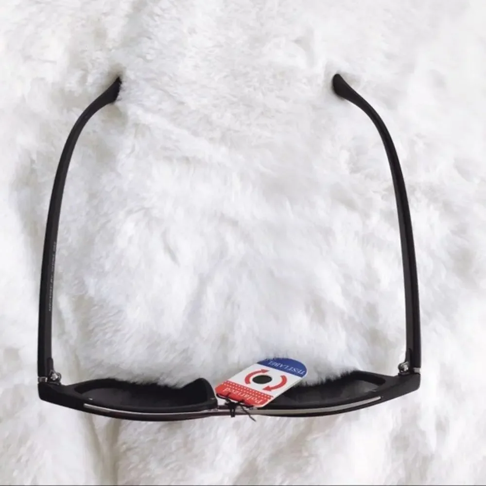 Ashe Matte Black Polarized Sunglasses